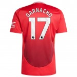 Günstige Fußballtrikots Manchester United Garnacho 17 Heimtrikot 2024-25 Kurzarm